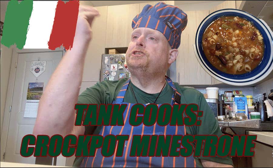 Tank Cooks Slow Cooker Minestrone