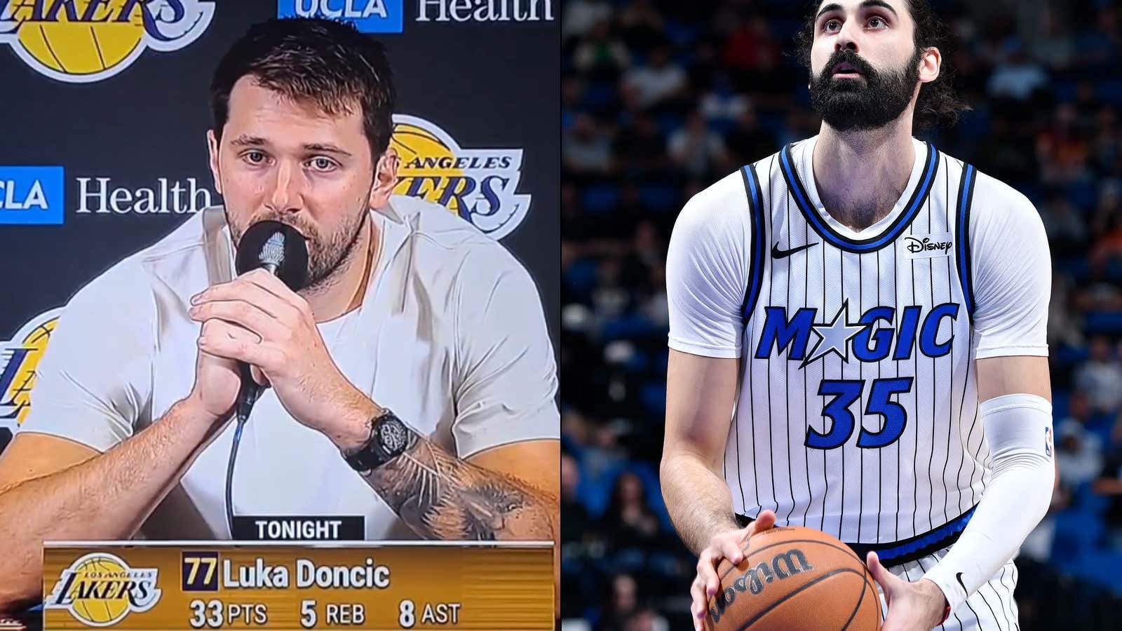 "He Said At The Free Throw That He Will Fuck My Whole Family" - Luka Doncic Explained What Goga Bitadze Allegedly Said That Set Him Off And Resulted In His 16th Technical Foul And Potential Suspension