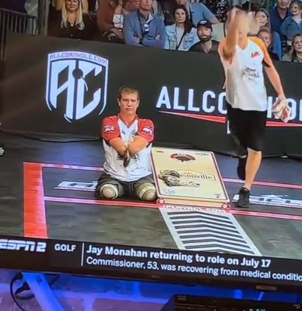 Real Headline: 27-Year Old Quadruple-Amputee/Professional Cornhole Player Accused of Fatally Shooting Man and Driving Away With His Body