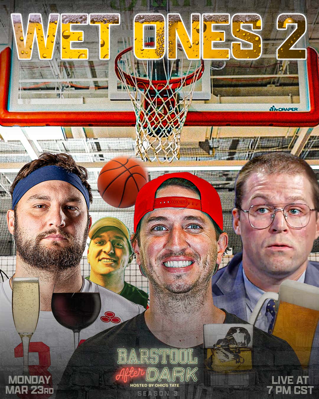 The Craziness of March Madness Has Nothing On What Tate, Dana, and Doitche Have To Do On Barstool After Dark Tonight