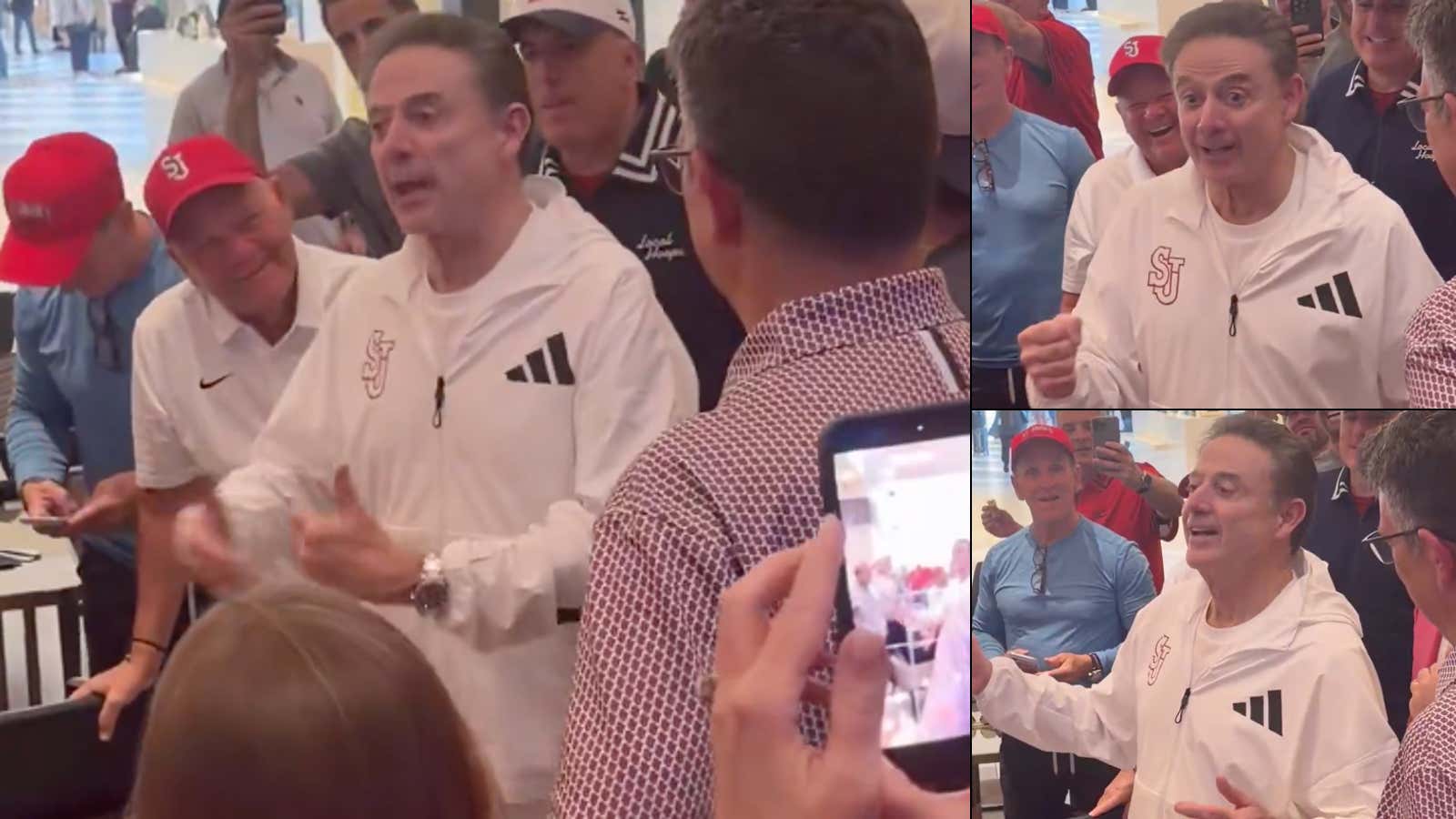 Coach Of The People - Rick Pitino Met With St. John's Fans To Explain How Dylan Darling Called His Own Shot And Has 'Godzilla Bells' For Balls
