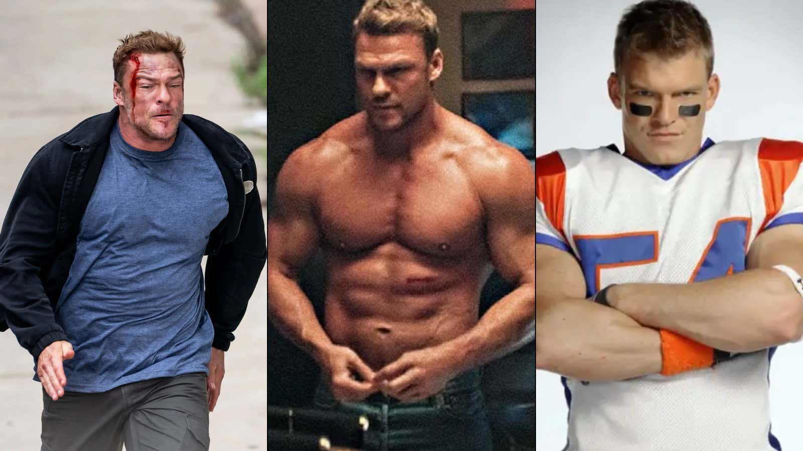 FRONT LAWN FIGHT: 'Reacher' Star Alan Ritchson Reportedly Pummels His Neighbors Face After Allegedly Being Pushed Off His Motorcycle In Front Of His Kids During A Friendly Neighborhood Ride