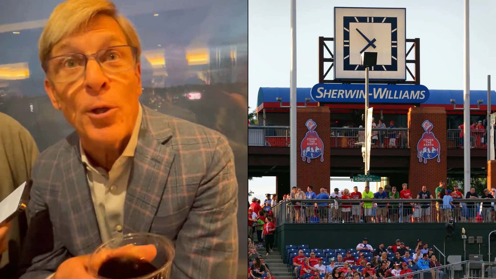 Phillies Owner John Middleton Put On An Absolute Masterclass On How To Not Spill A Drop Of Red Wine