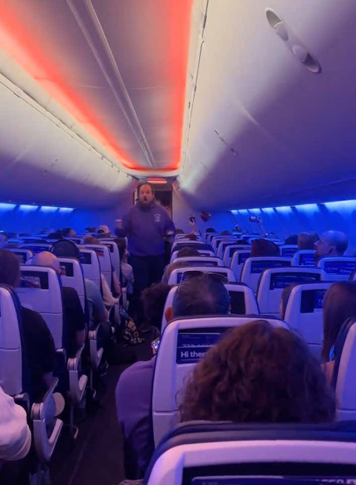 Nightmare: A High School Choir Decided a Plane Stuck on the Tarmac Was Their Chance To Shine