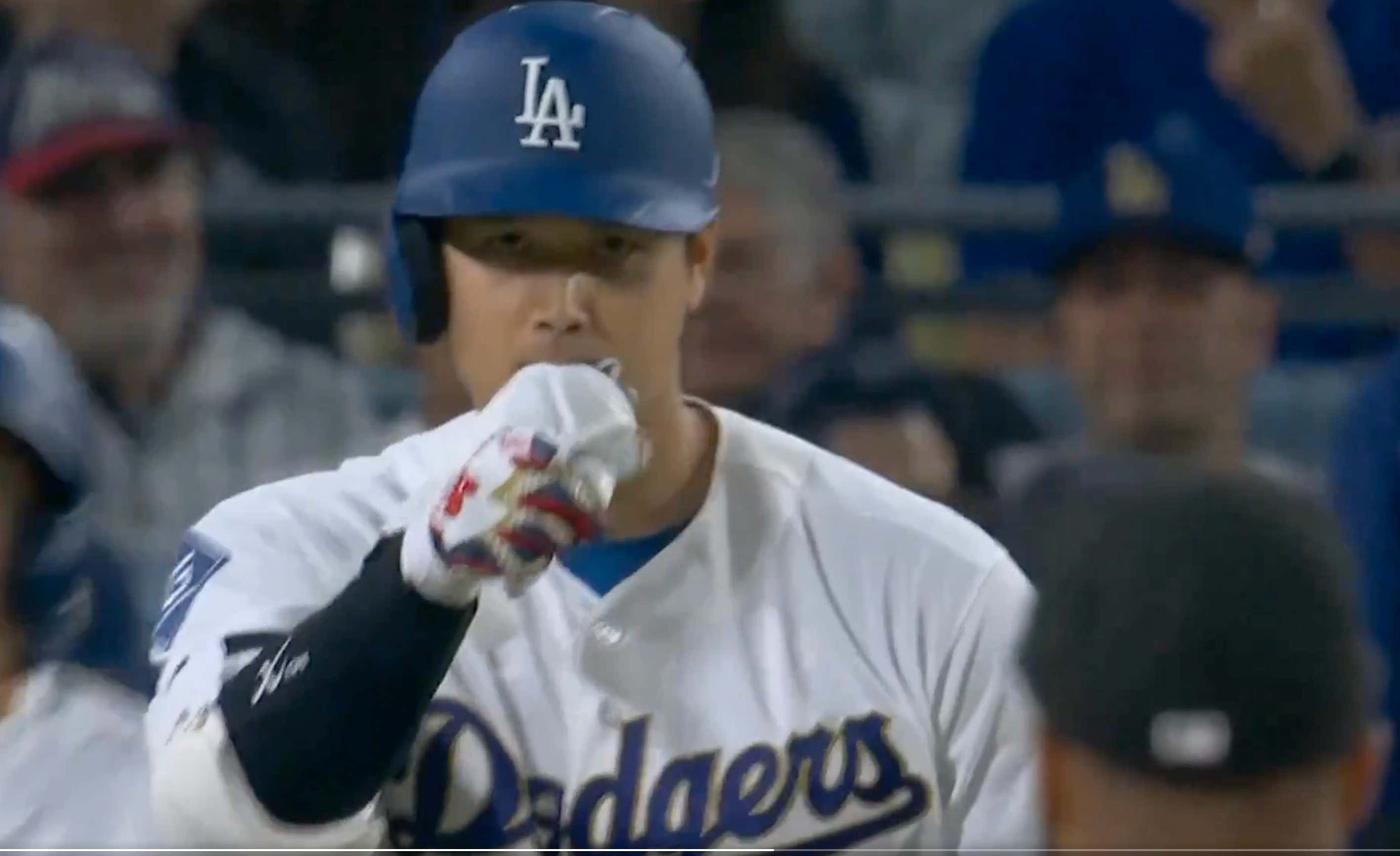 Shohei Ohtani Nearly Lost His Shit At Carlos Santana After Getting Hit By A Pitch