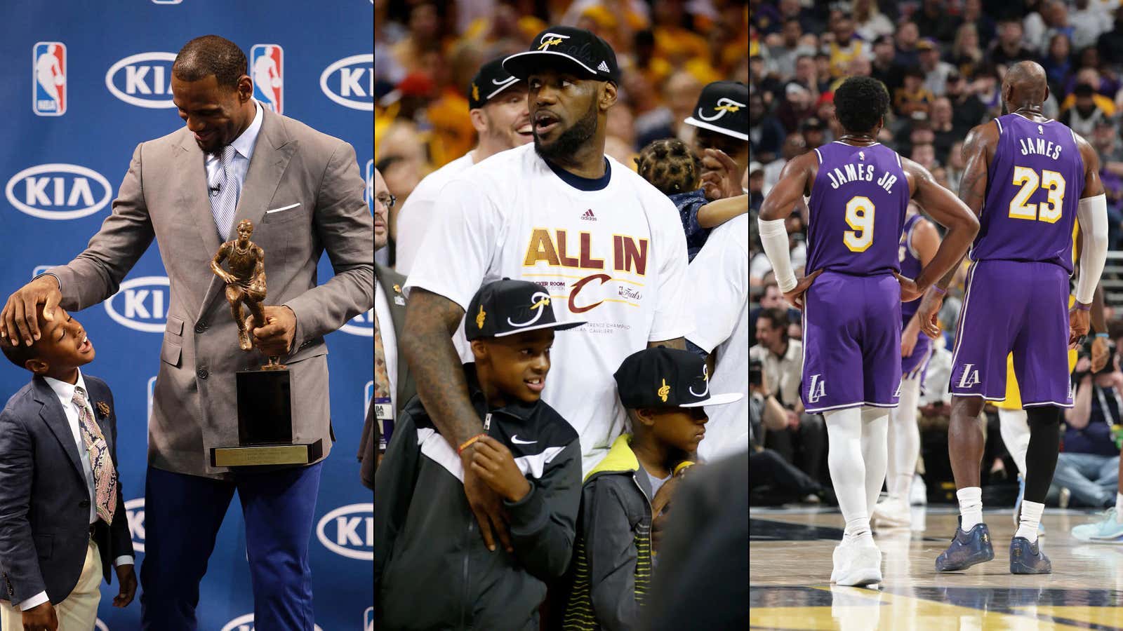 WATCH: LeBron & Bronny James Made NBA History Last Night With The First Ever FATHER/SON Assist. Is LBJ Now The GOAT Over Michael Jordan?