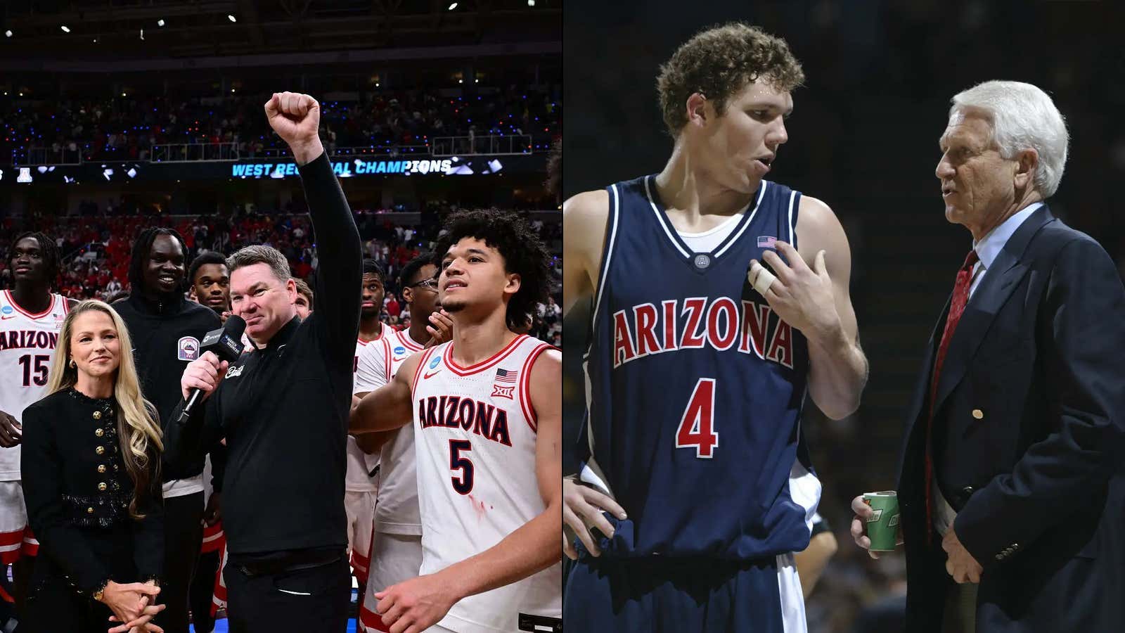 Some Things: Tommy Lloyd Grabbed A Mic After Bringing Arizona To Its First Final Four In 25 Years So He Could Pay Respect To Lute Olson In Front Of America