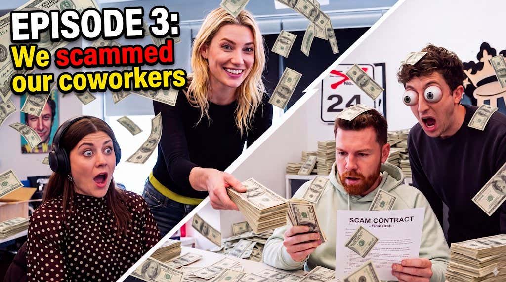 We Scammed Our Coworkers Into Paying For Our Rent | The Apartment Episode 3