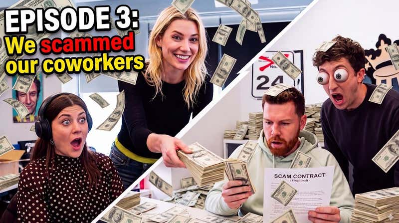 We Scammed Our Coworkers Into Paying For Our Rent | The Apartment Episode 3