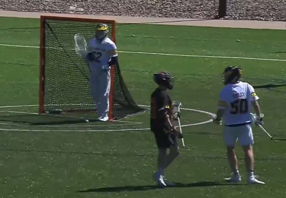 Heroic College Lacrosse Announcer Takes A Stand, Completely Lambasts Kid For The Horrific Act Of Talking Shit After Scoring