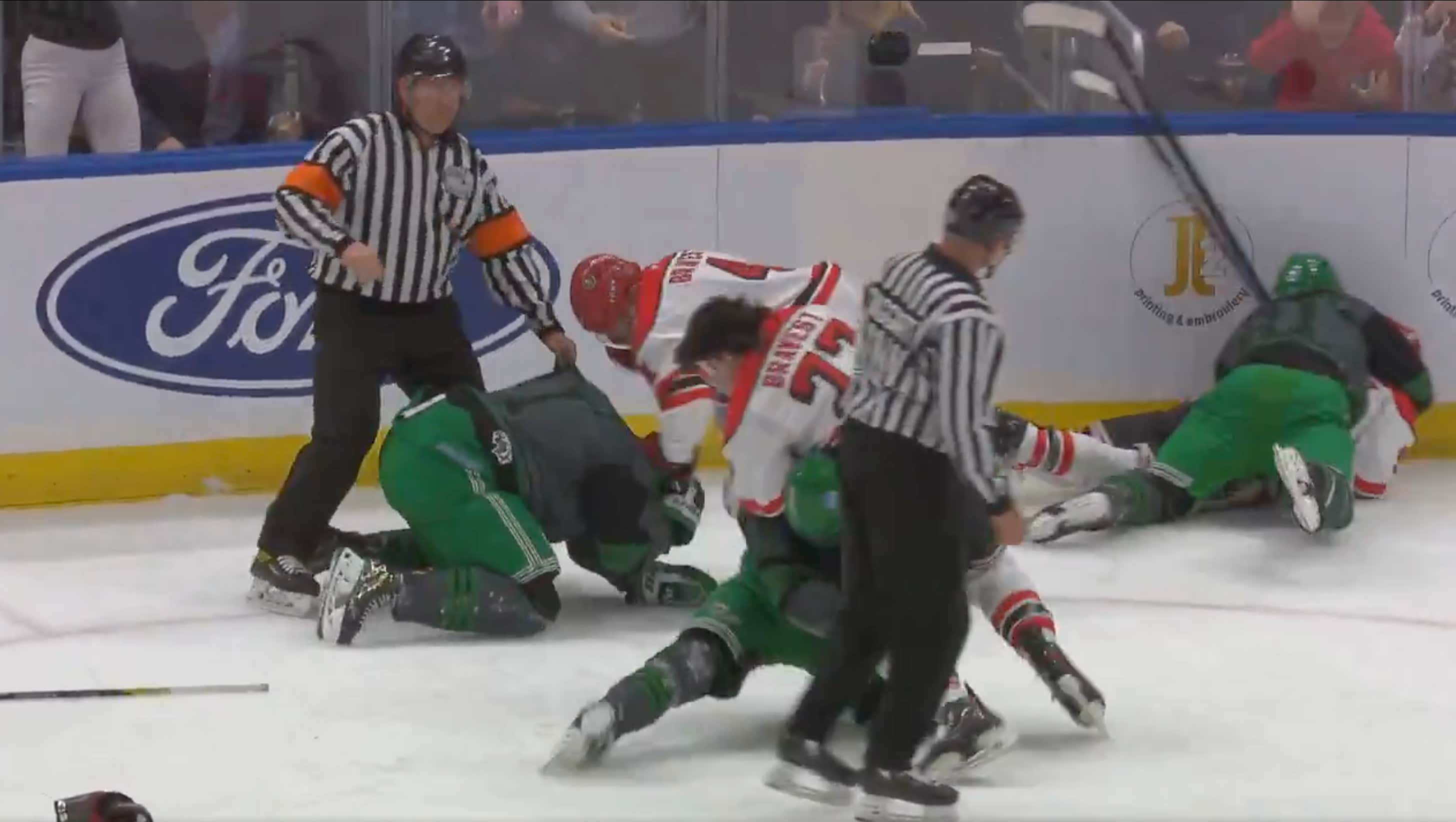 The Annual NYPD vs FDNY Charity Game Continues To Be The Greatest Heated Rivalry In Hockey