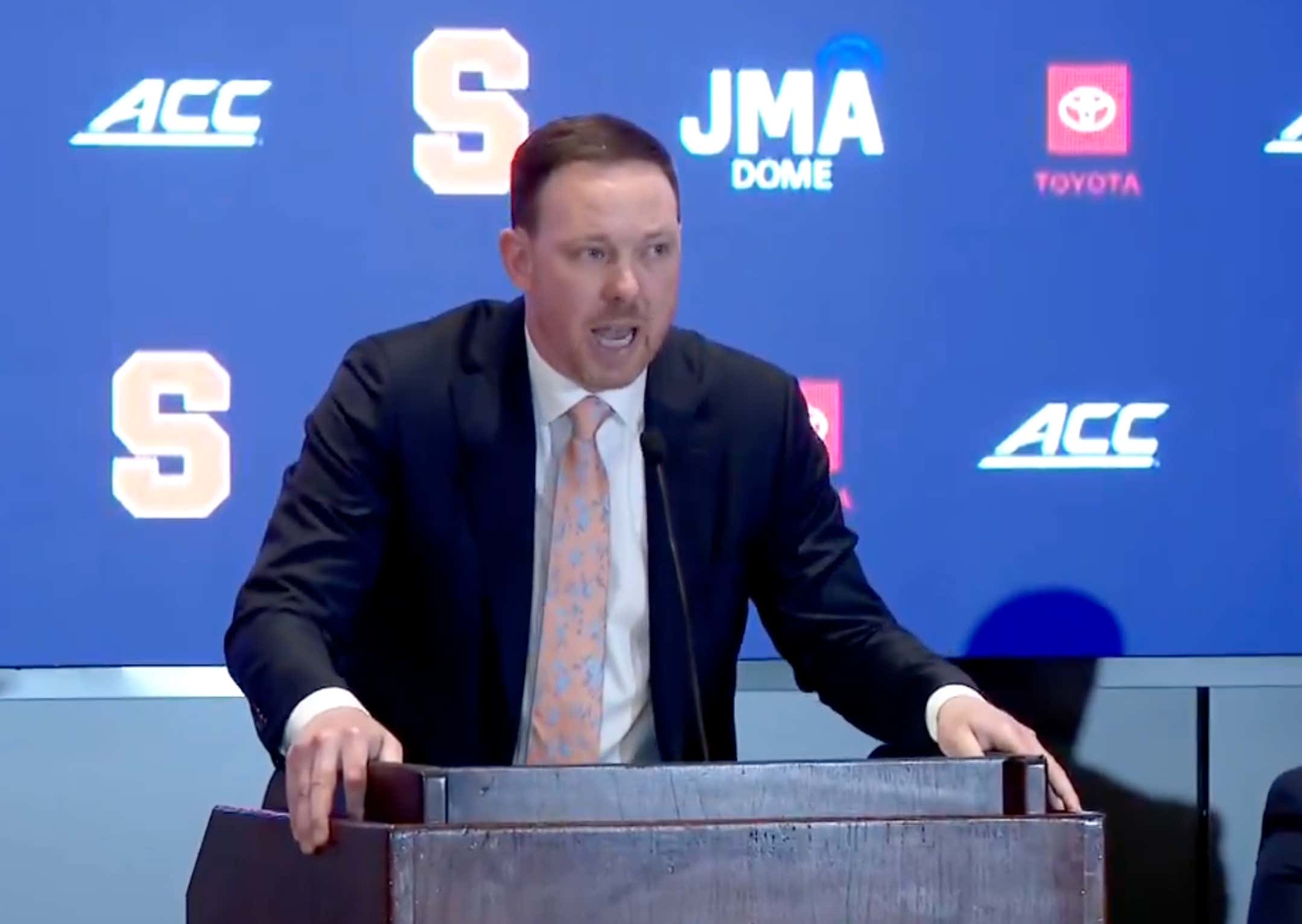 "I'm Here To Win. It's Who I Am" - If Gerry McNamara Is Going To Be The Guy To Save Syracuse Basketball, His Opening Press Conference Was a Step In That Direction