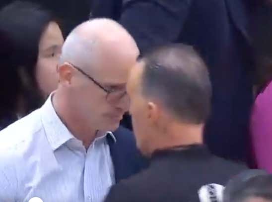 There's No Bigger Dork Than Terry McAuley (The NFL Ref Guy) Who Is Melting Down And Crying Over Dan Hurley's Head Hug With Roger Ayers