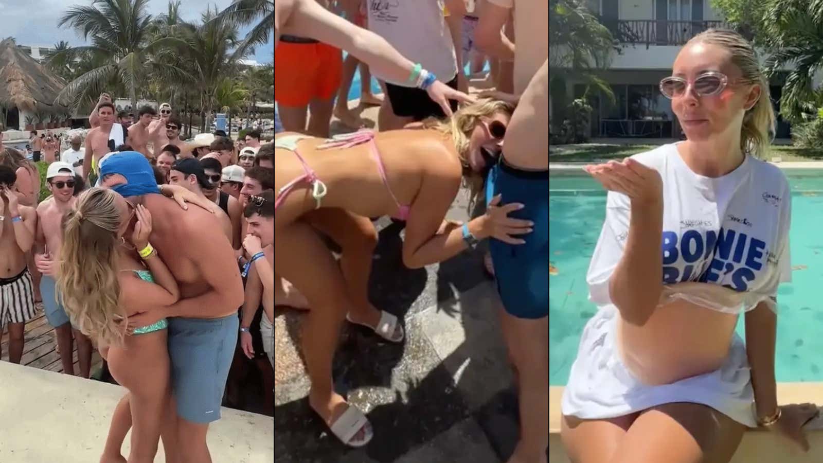 BREAKING: Bonnie Blue Comes Clean About Her Alleged Pregnancy While Wrapping Stuff Up On Her Spring Break Trip. Puns INTENDED.