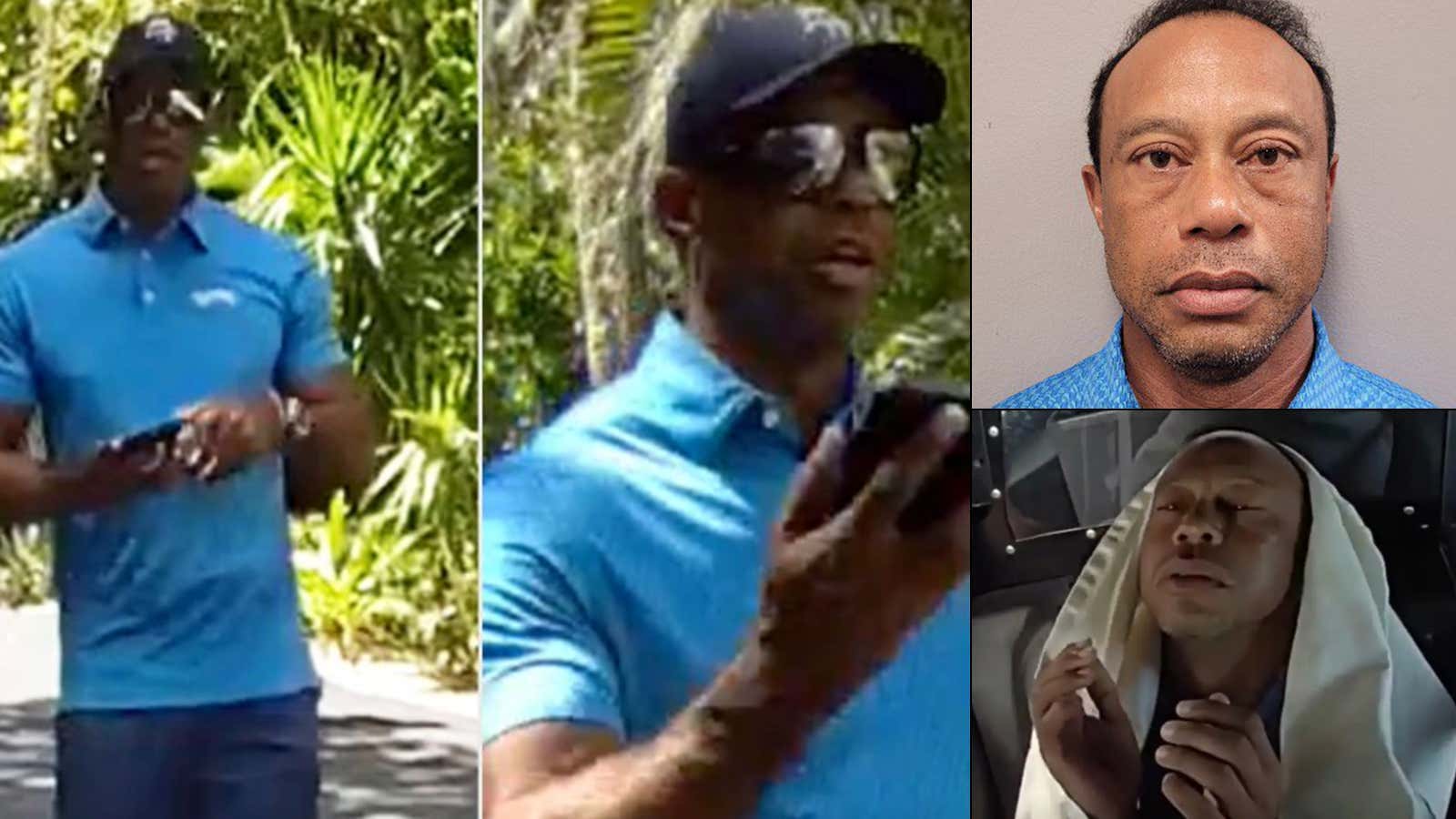 "Yeah, I Was Just Talking To The PRESIDENT..." New Bodycam Clip From Tiger Woods DUI Arrest Shows Him Allegedly Talking To Donald Trump Immediately After His Rollover Crash