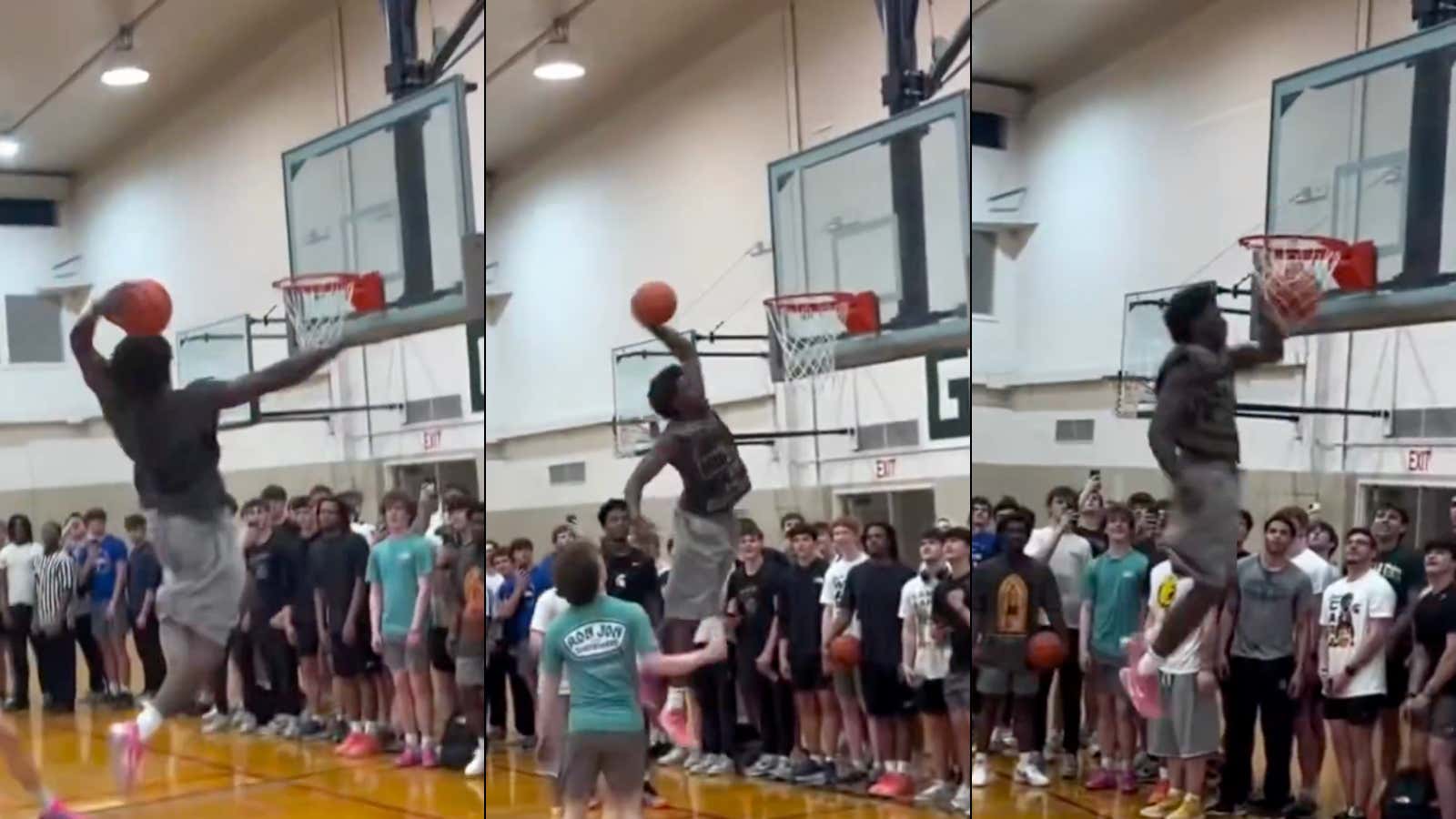 Coen Carr Randomly Showed Up To Play Against A Bunch Of Michigan State Students, Reminded Everyone He's The Best Dunker In The World