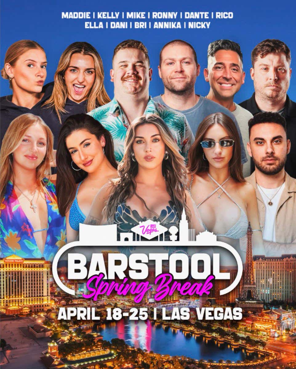 BARSTOOL SPRING BREAK HOUSE IS GOING TO VEGAS!!