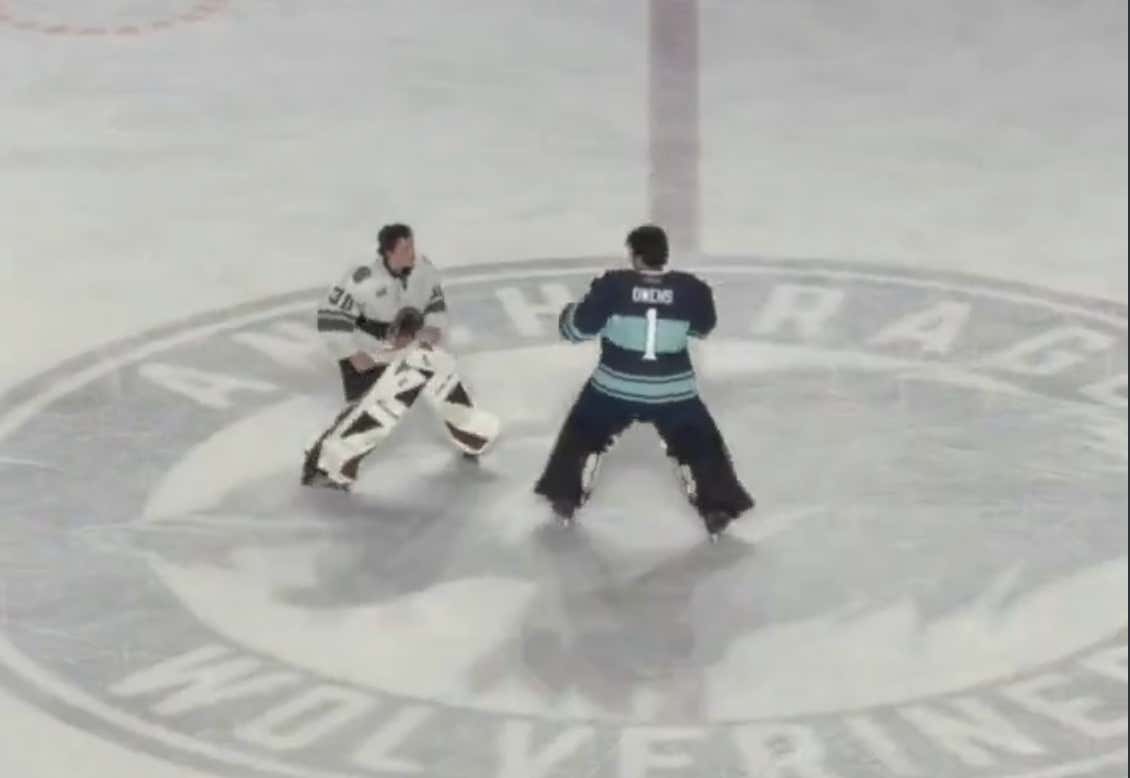 Hockey Goalies Are Now Addicted To Fighting, And We Might Have A Problem On Our Hands