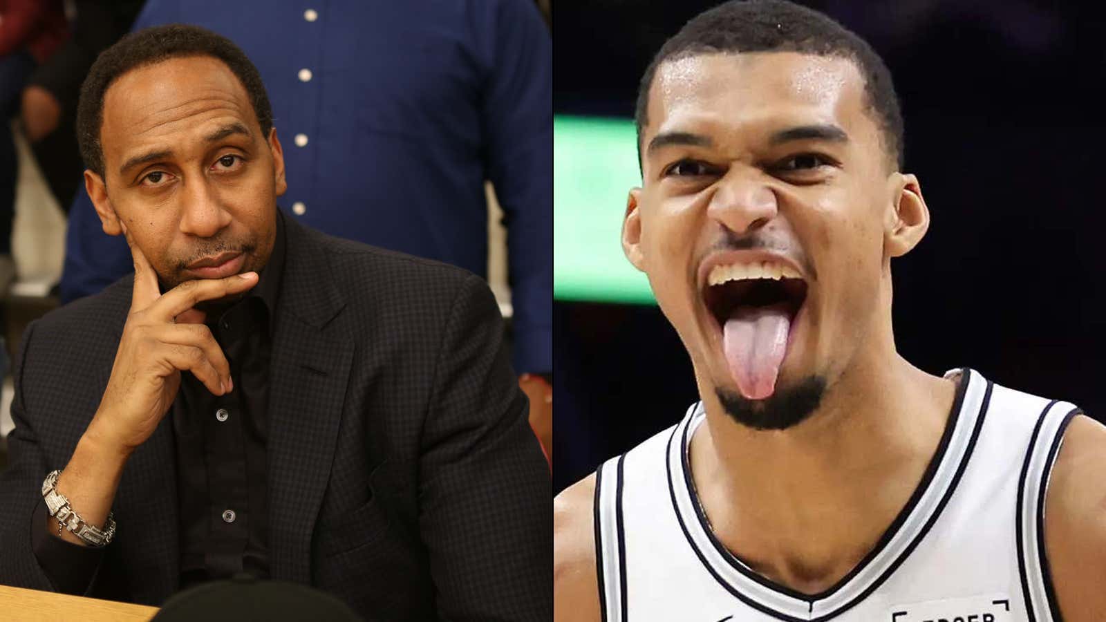 Meat Check: Stephen A Smith Says The One Thing Victor Wembanyama Is Lacking Is "That Beef, That Meat Right There"