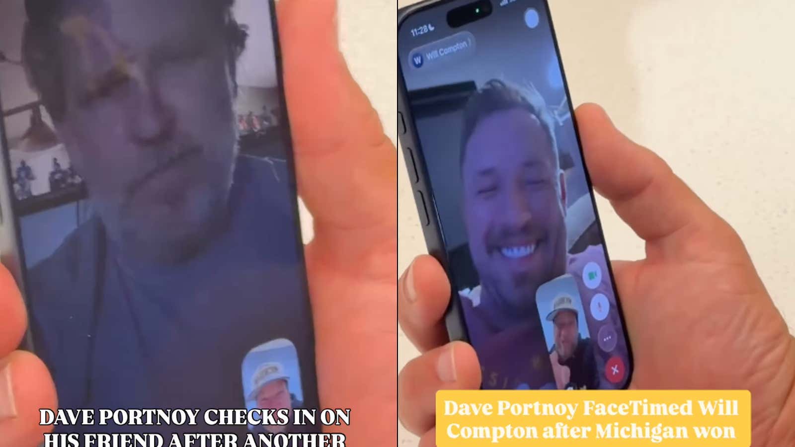 Calling My Friends After Another Michigan Natty