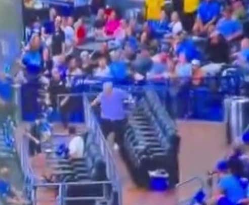 You Will Never Guess (Or Recover From) How This Video Ends Of A Man Chasing Down A Foul Ball