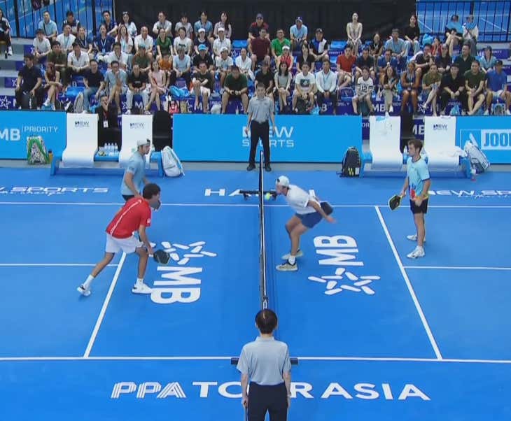 Find Me An Athlete Who Blows Balls Harder Than This Pickleball Player. You Cannot