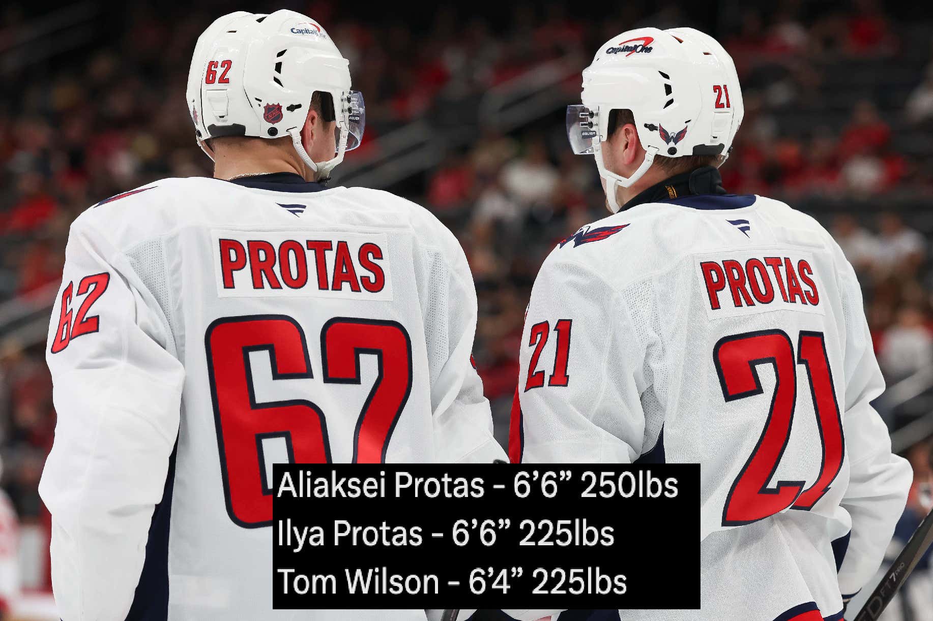 The Caps May Have Just Created The Largest Line In NHL History