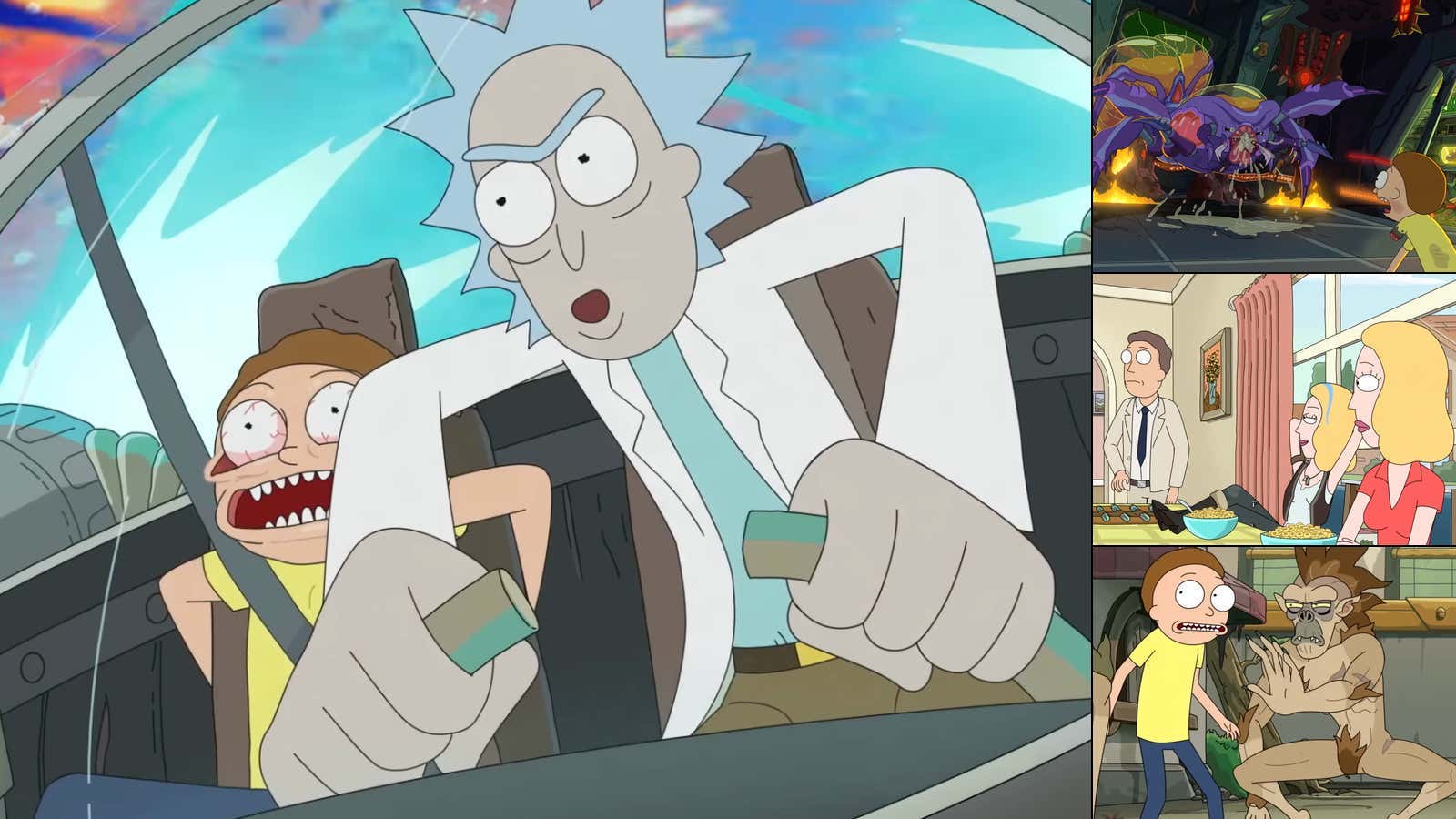WATCH: New Trailer For 'Rick and Morty' Season 9 Looks Way More Chaotic Than S8 And Setting It To Billy Idol's "Rebel Yell" Was A Genius Move Too