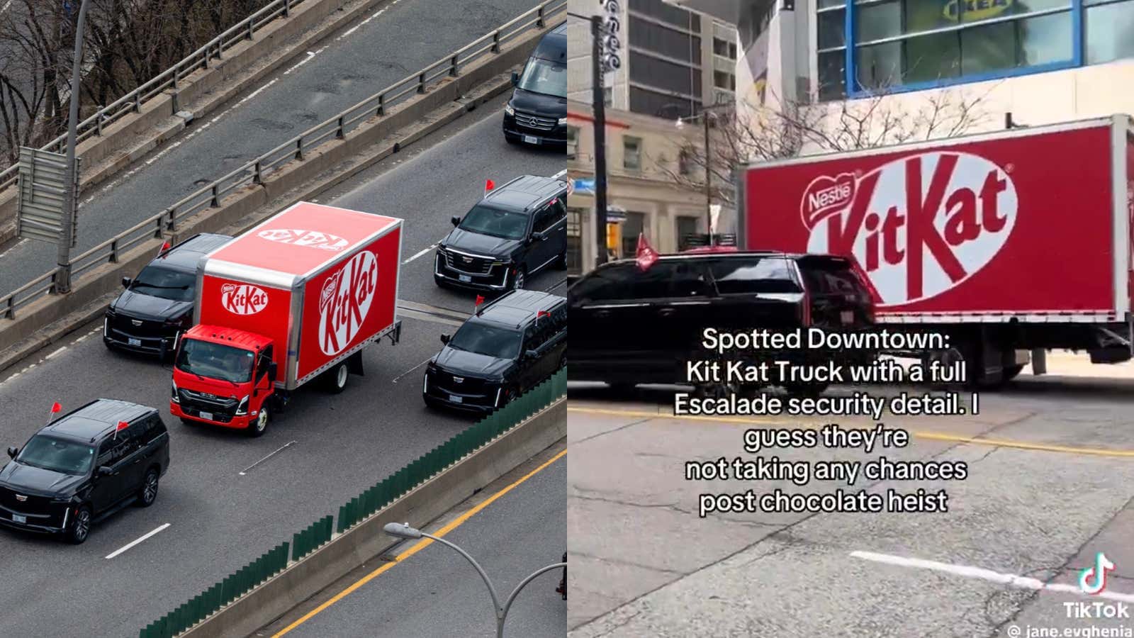 I'm Starting To Suspect KitKat Stole 12 Tons Of Their Own Chocolate Bars