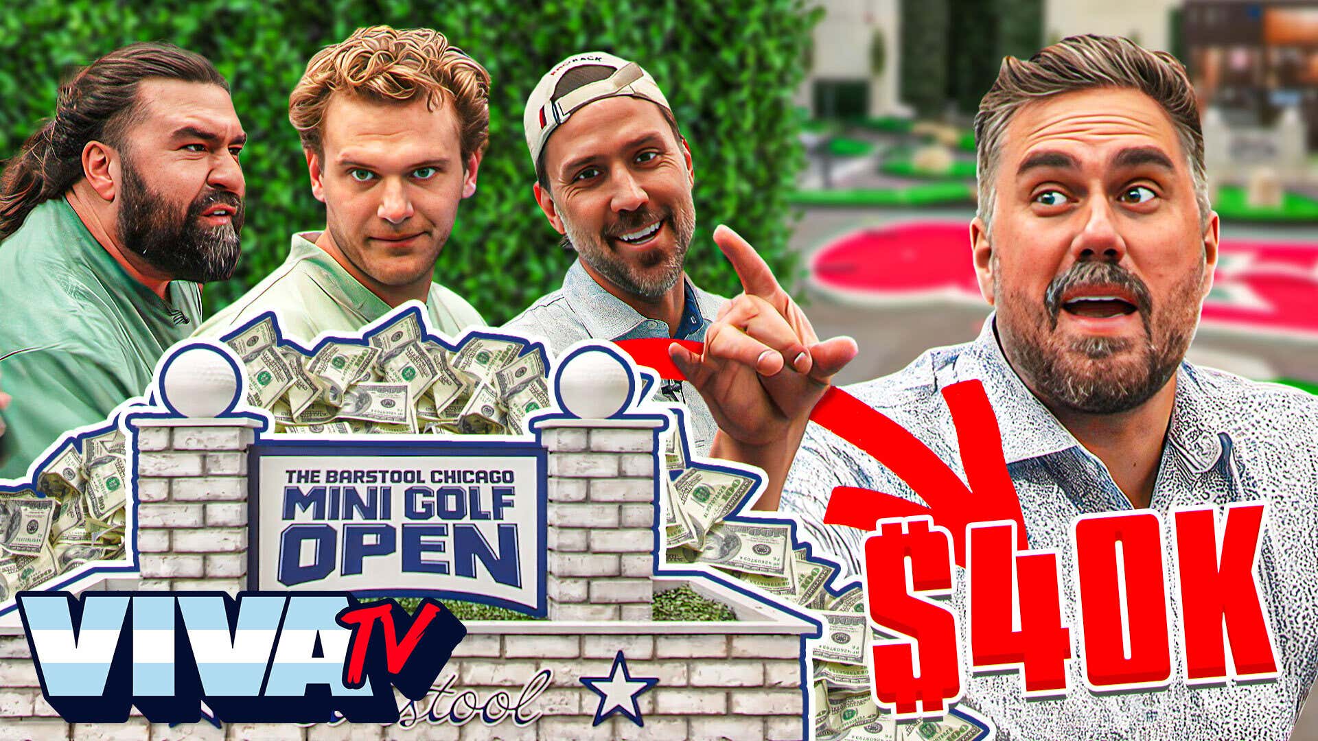 Coworkers Compete In $40k Mini Golf Tournament | VIVA TV
