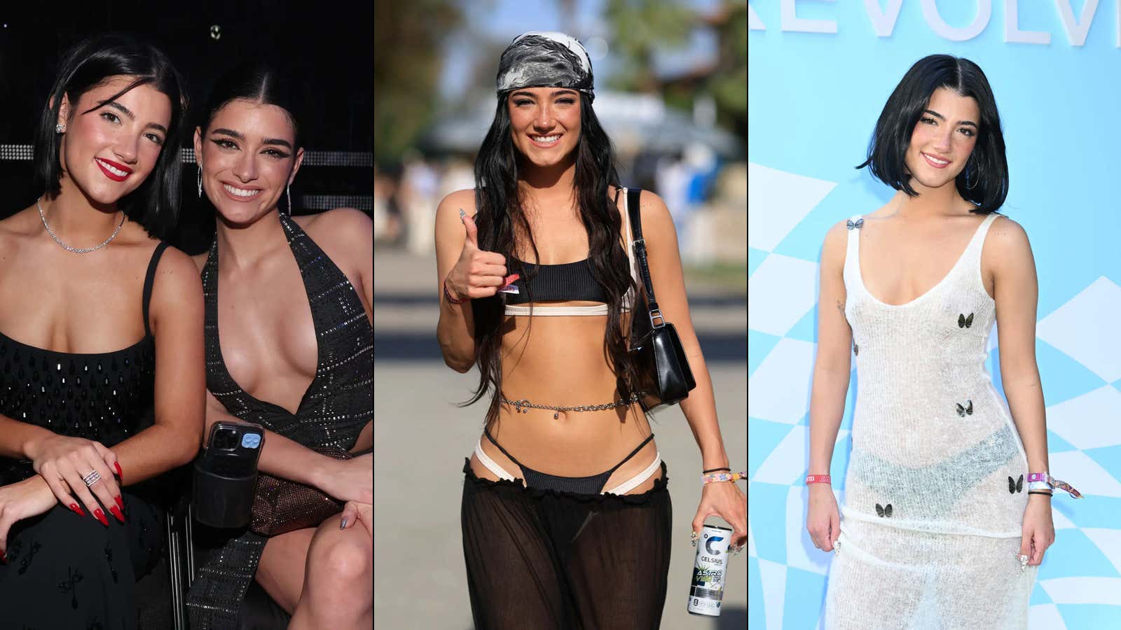 Charli D'Amelio Twerking On TikTok Officially Kicked Off Coachella Weekend Plus Madelyn Cline & Kylie Jenner Also Rocked Some Major Heat In California