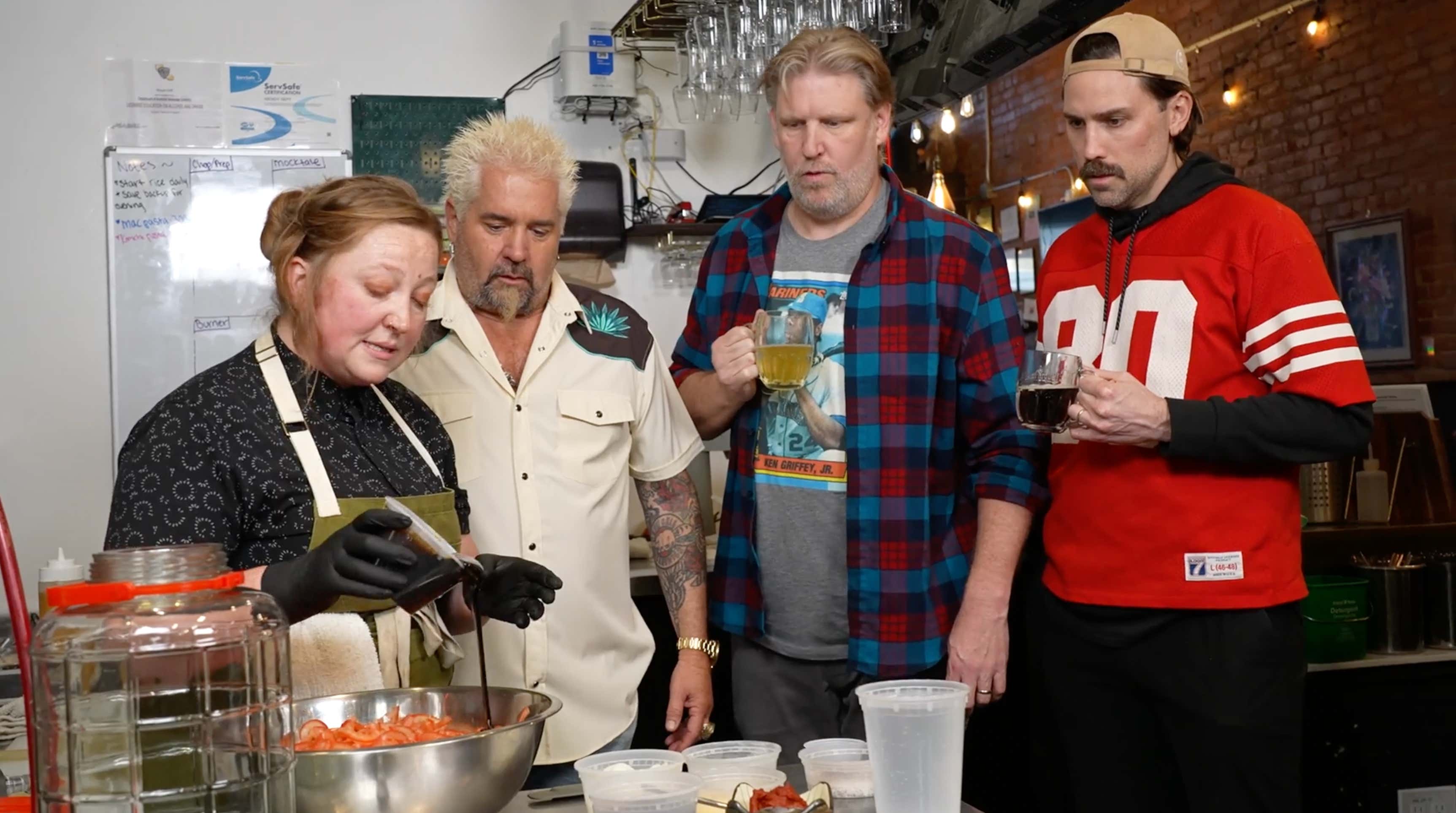 Mark Titus And Brandon Walker Guest Starred On 'Diners, Drive-Ins And Dives' With Guy Fieri, And It ROCKED