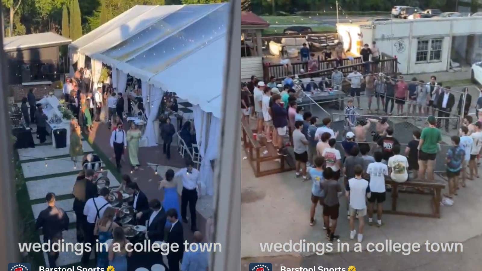 This Side-By-Side Comparison In A College Town Is A Hilarious Look At The Different Stages Of Life