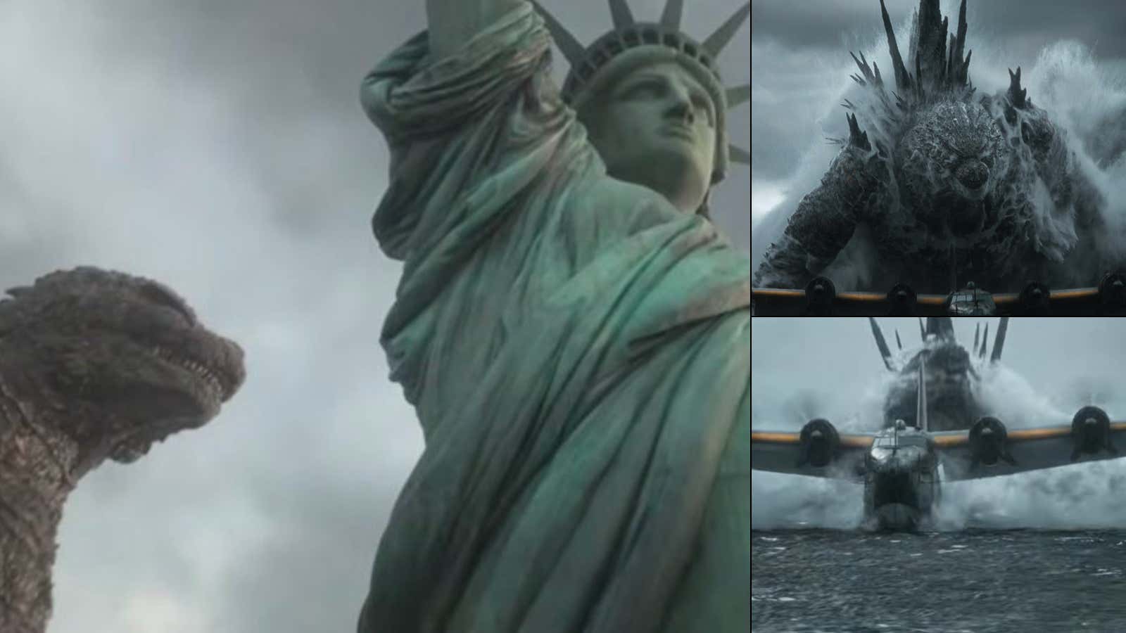 The First Official Trailer For 'Godzilla Minus Zero' Did Nothing But Rock The World, Featuring An Iconic Shot Of The Big Fella Towering Over The Statue Of Liberty