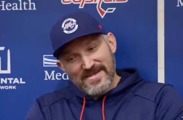 Ovi Just Said He's "Pretty Sure" He Hasn't Played His Last Game And It Sure Sounds Like He Wants To Come Back