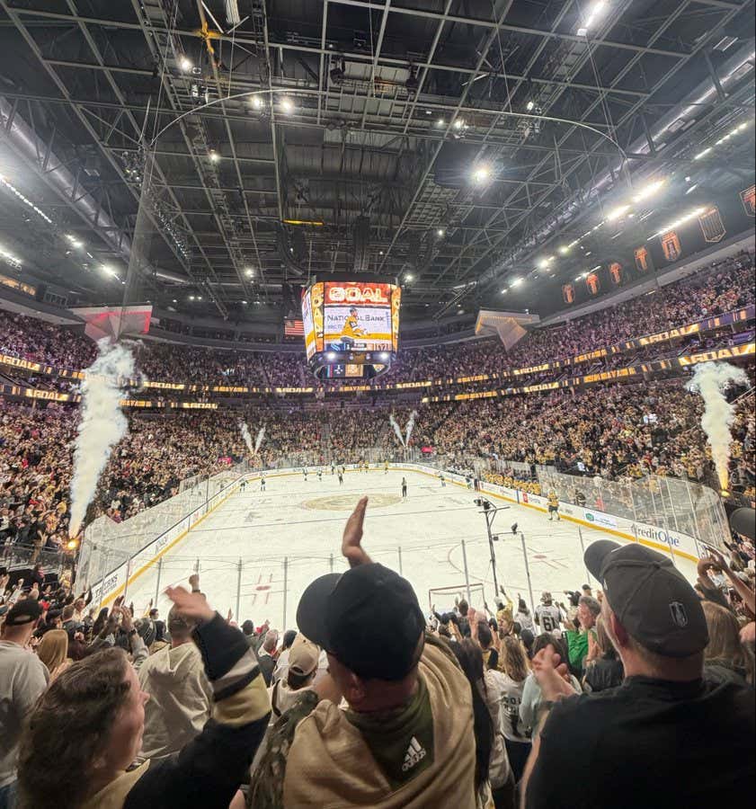 I Went To A Vegas Golden Knights Game And Was Blown Away By The Experience