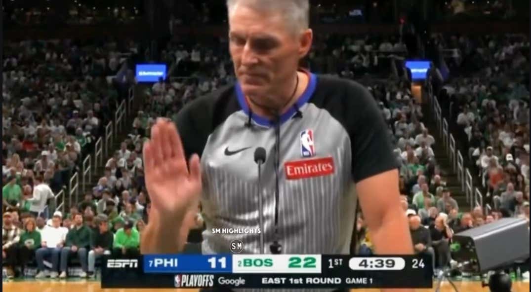 Scott Foster Treated The Celtics Table Staff Like Crap And That's Just Not Okay With Me