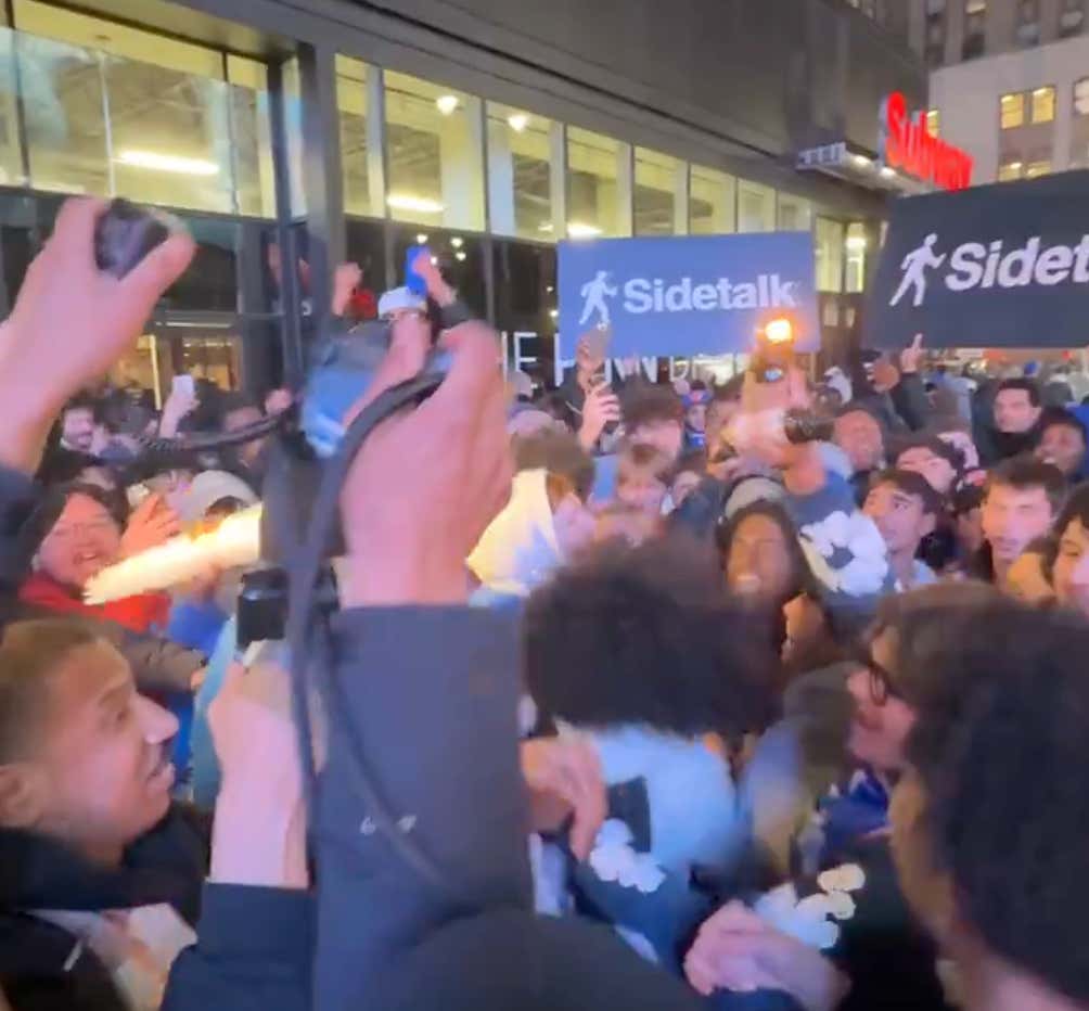 The "Knicks In 5" Chants From Outside MSG Last Night Were Beyond Pathetic And It's Now Clear The Post-Game Celebrations Have Jumped The Shark