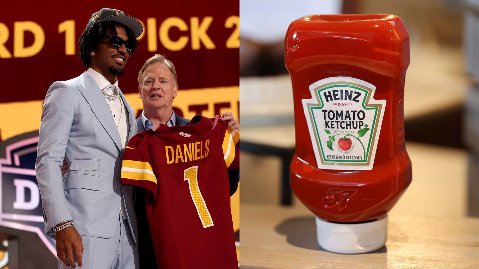 If The 57th Pick in The NFL Draft is Getting a Lifetime Supply of Ketchup, It's Only a Matter of Time Before Roger Goodell Has Sold Every Pick