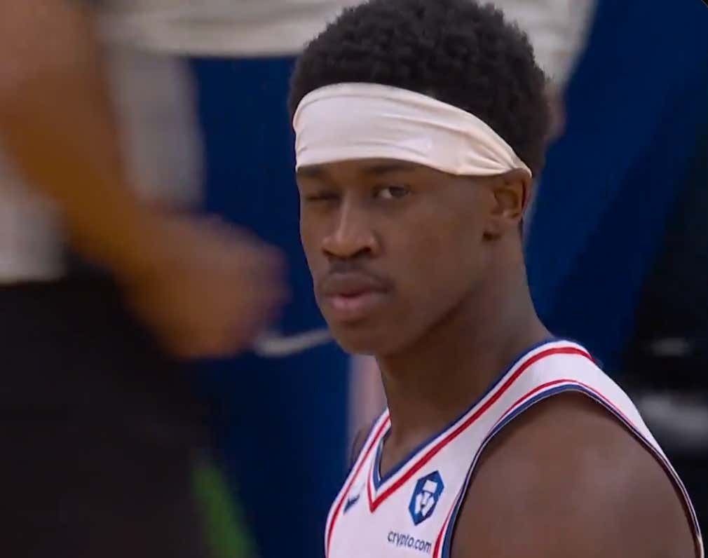 It Doesn't Get Any Colder Than VJ Edgecombe Hitting The Camera With This Wink After Delivering A Dagger 3