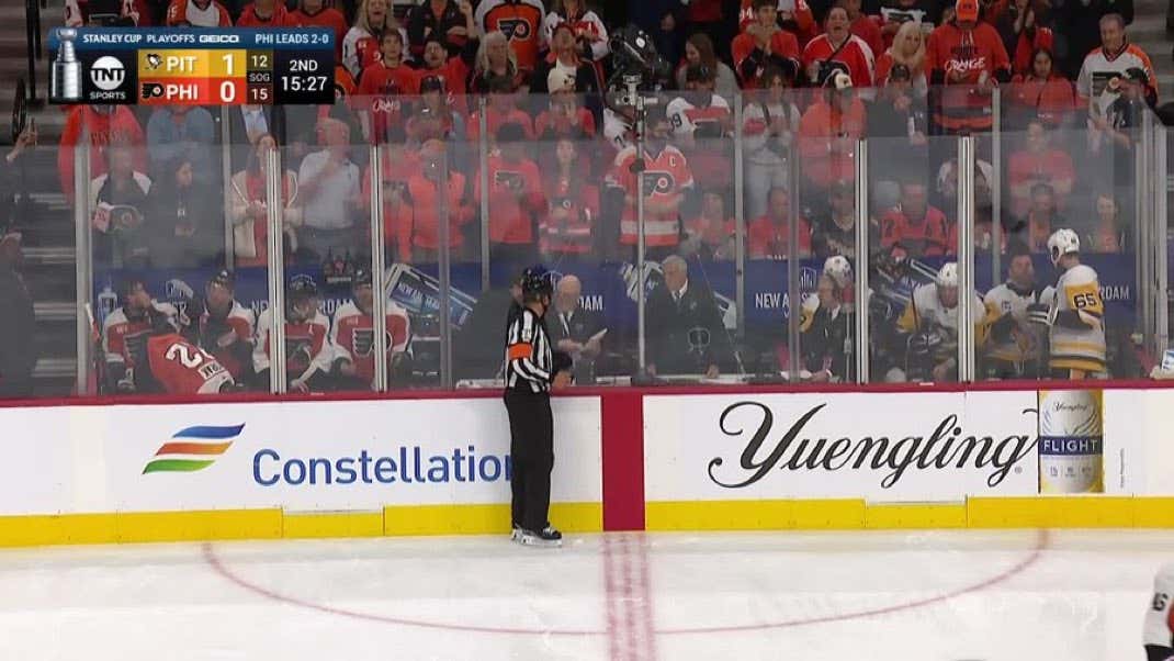If You Ever Wanted The Definition Of Playoff Hockey, It's The Flyers and Penguins Ending Up With 11 Total Players In The Penalty Box