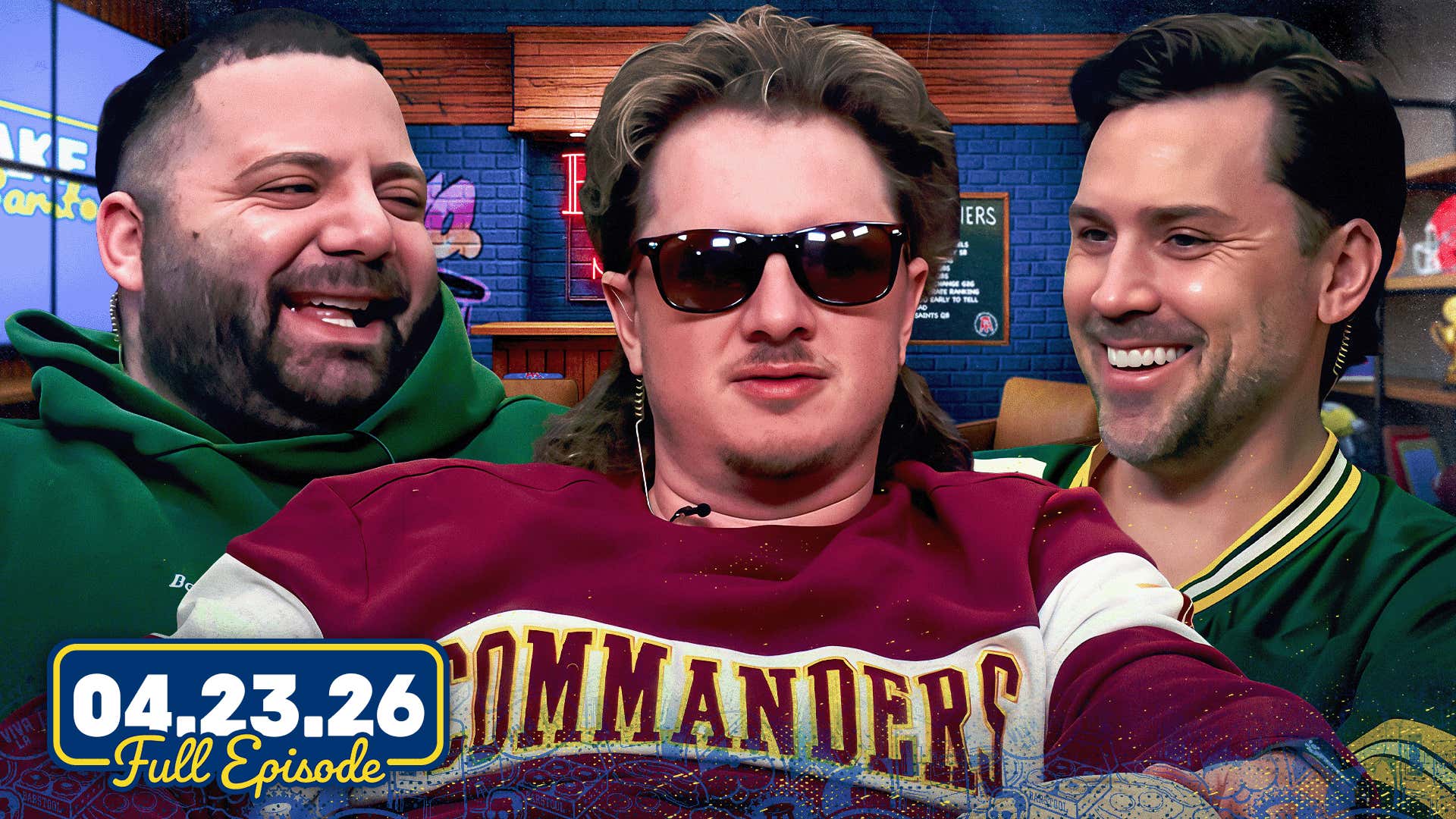 Draft Day is Here with Chris Fallica, Nate Tice & Indycar's Pato O'Ward | Wake Up Barstool Full Episode