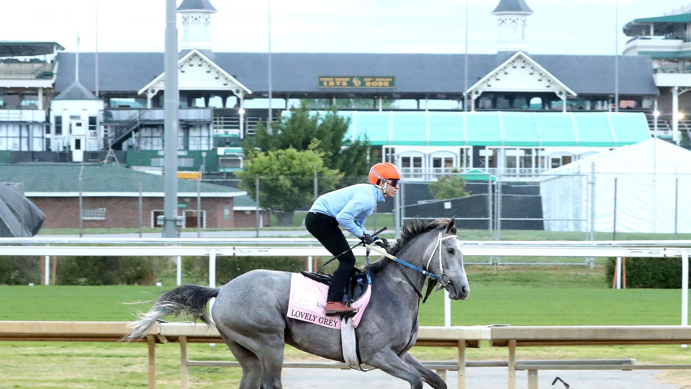 Today Is The Day - Dave And Go Go Greys Stable Have Lovely Grey Running In The Grade One Kentucky Oaks In Primetime on NBC