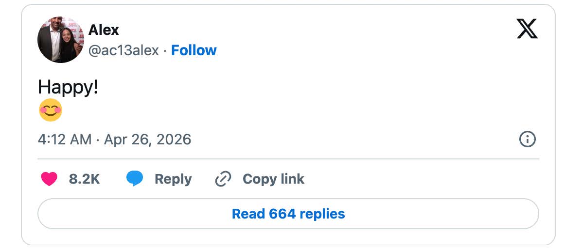 Based On His Social Media, Texts and Reply-All Email, Alex Cora Seems To Be Taking His Firing By The Boston Red Sox Just Fine