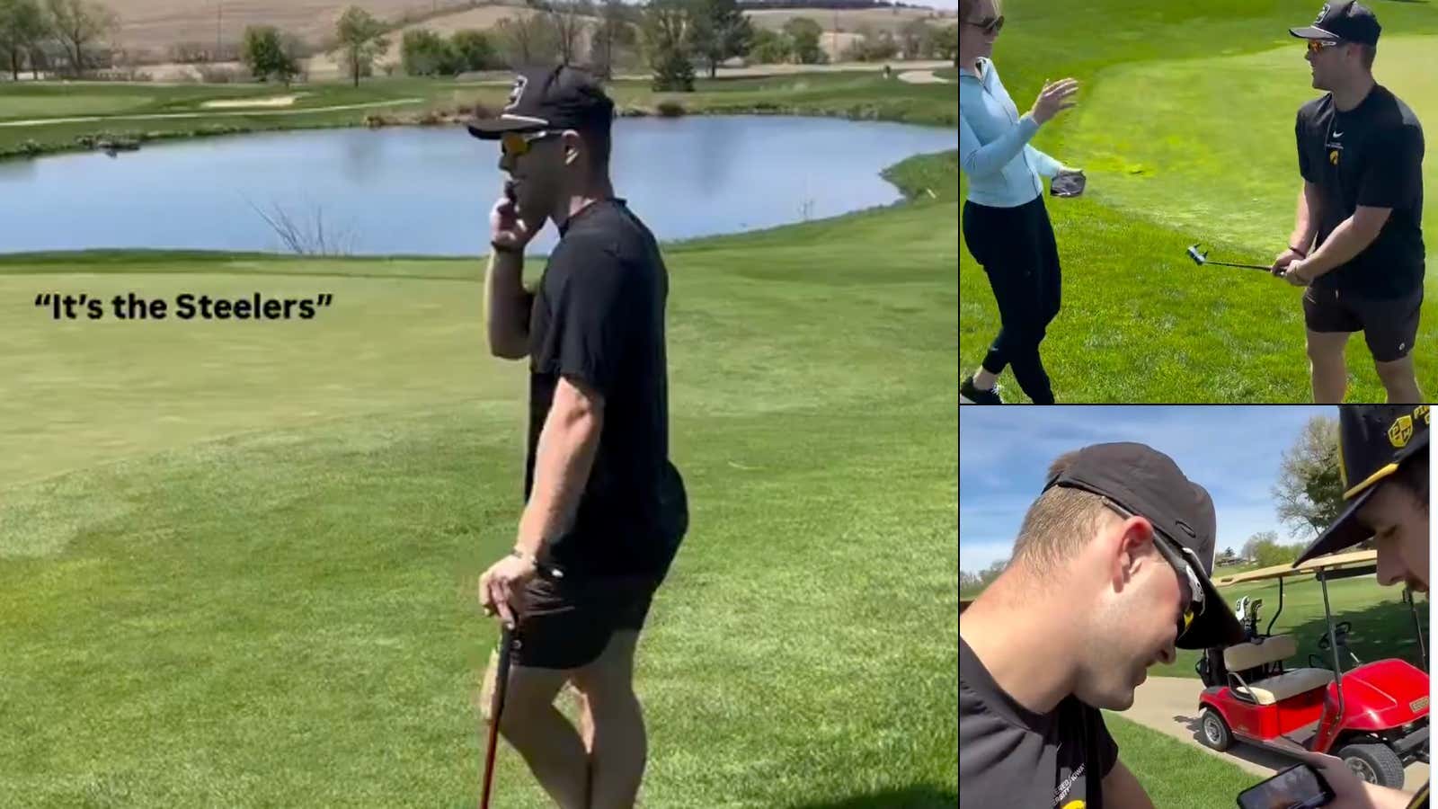 The Dream: Kaden Wetjen Got The Call From The Steelers That They Were Drafting Him While He Was Playing A Round Of Golf With The Fellas