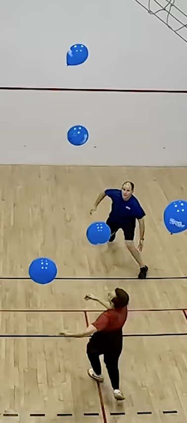 Two Men Lived Out Every Kid's Dream, Break The World Record For Keeping Balloons Up In The Air