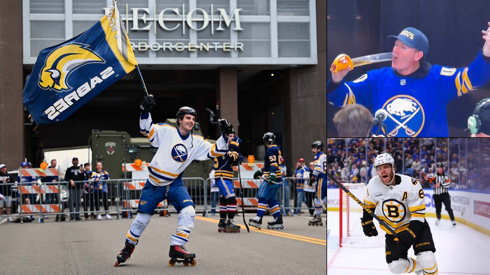 The Buffalo Sabres Completely Squandered What Should Have Been One Of The Coolest Nights In Playoff History