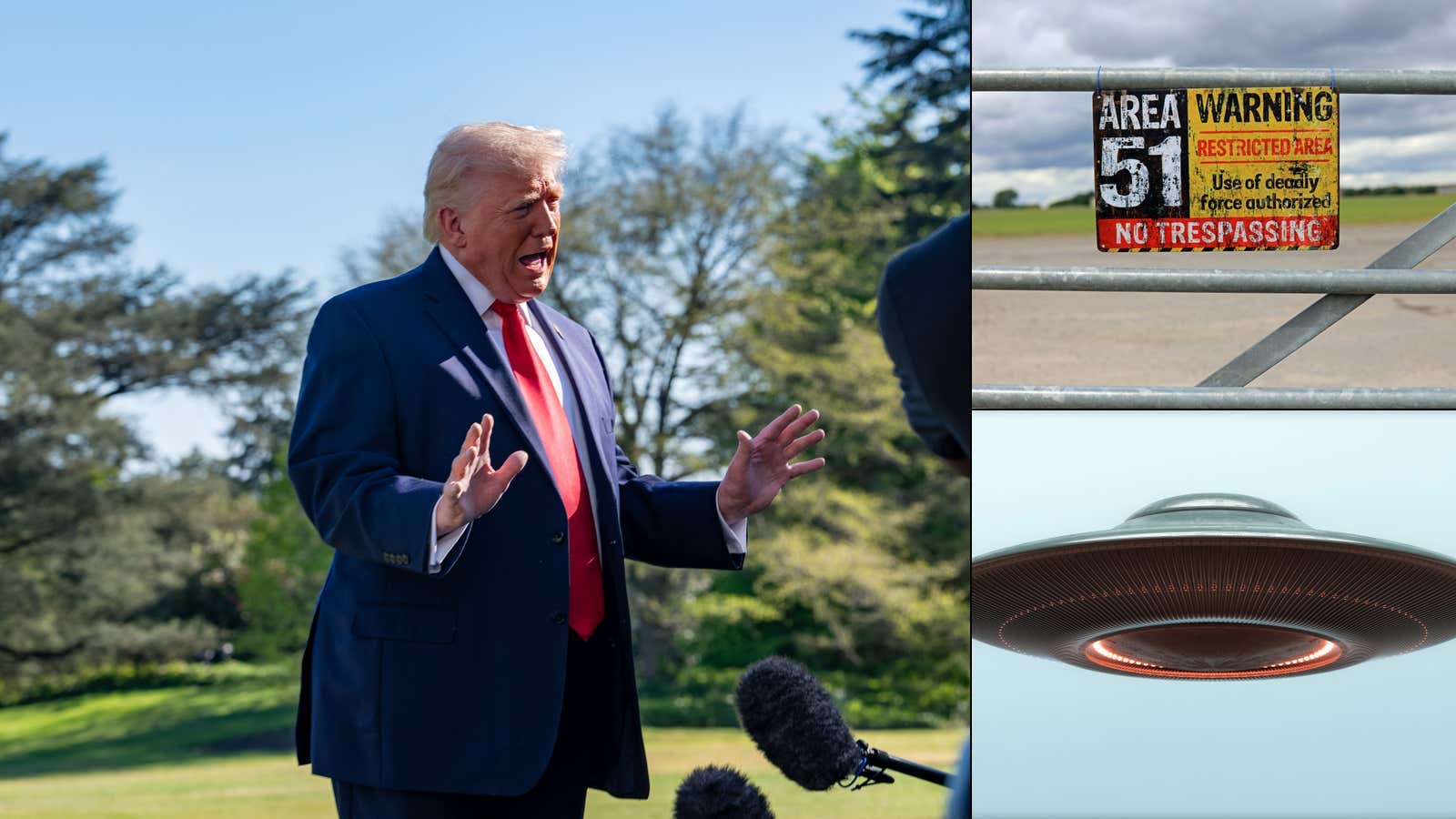President Trump Says His Team Is Almost Ready To Release UFO Info To The Public And That He Interviewed Pilots Who Said They "Saw Things People Wouldn't Believe"