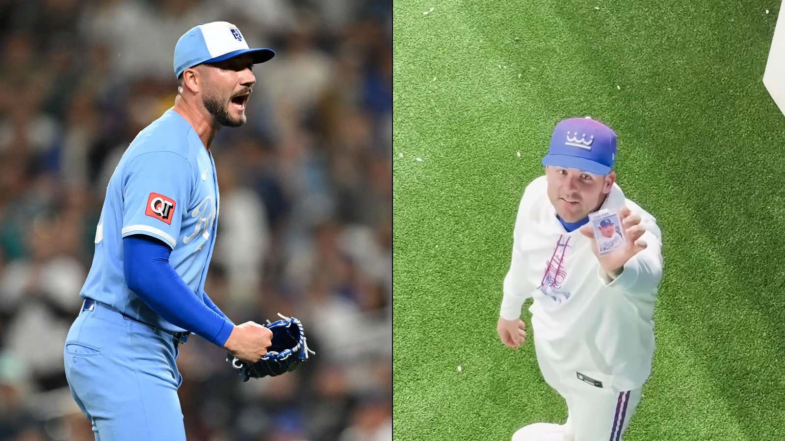 The Royals Bullpen Has Surged Into Amazing Form Thanks To A Custom Made John Pork Baseball Card