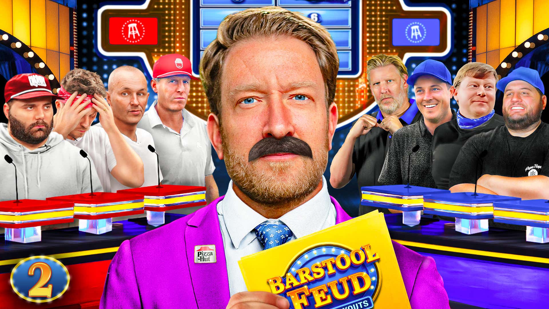 Team Kirk & Whit Face Team Brandon For A Chance To Play Family Feud With Dave | Barstool Feud Ep. 2